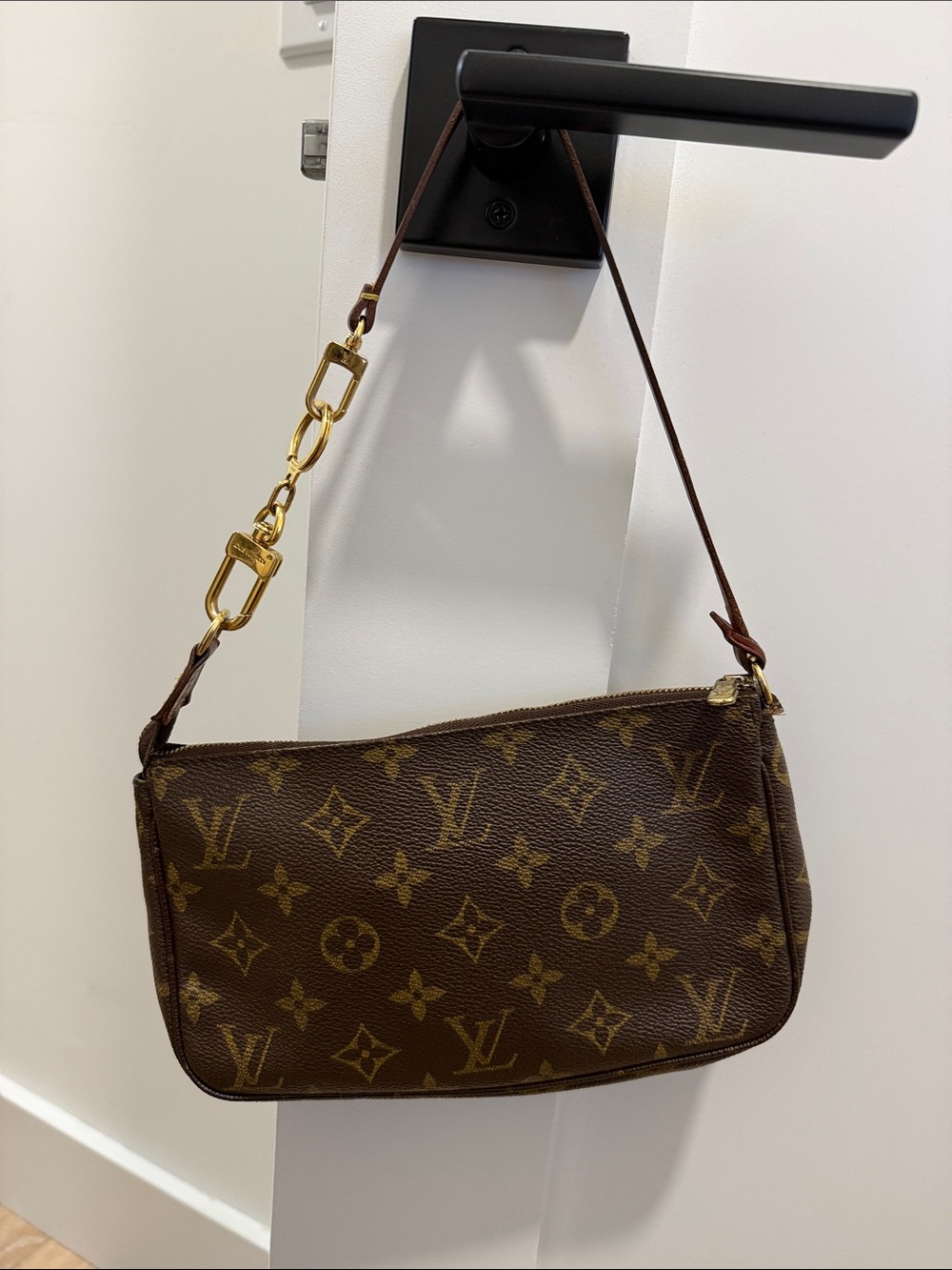 Louis Vuitton Brown Monogram Shoulder Bag